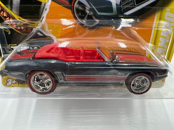 2012 Hot Wheels Super Treasure Hunt #108 69 Camaro Short Card W Protector VHTF Online