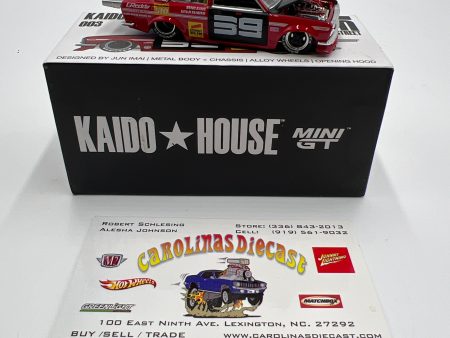 Mini GT Kaido House #003 Datsun 510 Pro Street Red Online Sale