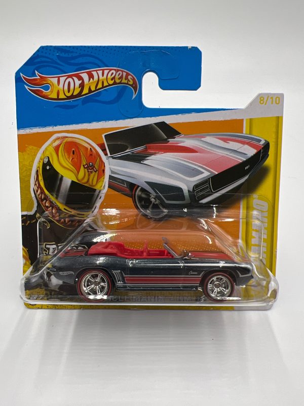 2012 Hot Wheels Super Treasure Hunt #108 69 Camaro Short Card W Protector VHTF Online