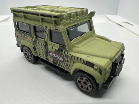 Matchbox 1 64 1997 Land Rover Defender 110 Green Loose Online