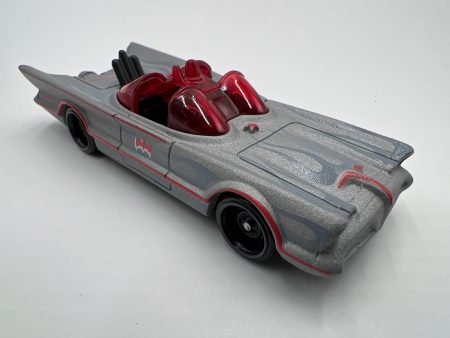 Hot Wheels 1 64 TV Series Batmobile Matte Primer Gray Loose For Sale