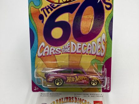 Hot Wheels Cars of the Decades The 60s #14 65 Volkswagen Fastback Purple 160J Fashion