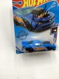 Hot Wheels 10 Pro Stock Camaro Blue #250 Autographed Alex Laughlin Cracked Blister Both Sides with protector For Cheap