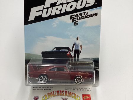 2016 Hot Wheels Fast & Furious #7 69 Dodge Charger Daytona Dark Red 70H Online