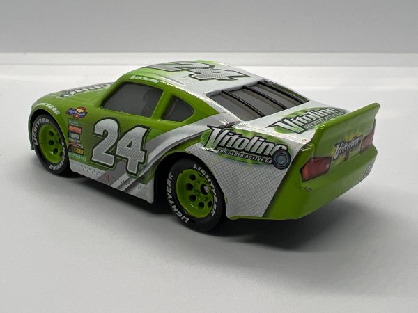 Disney Pixar Cars 3 #24 Brick Yardley Vitoline Green Loose Online now