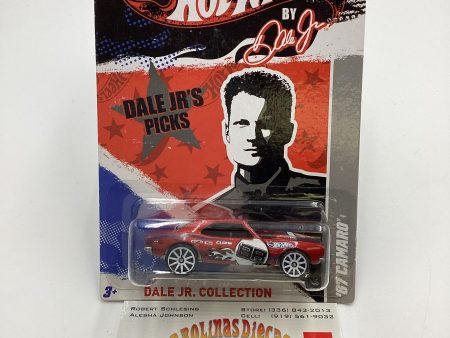 2011 Hot wheels Dale Jrs Picks #4 67 Camaro Red Opening Hood 152C Hot on Sale