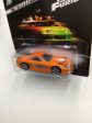 2013 Hot wheels Fast and Furious #2 Toyota Supra with Silver Wing W  protector For Sale