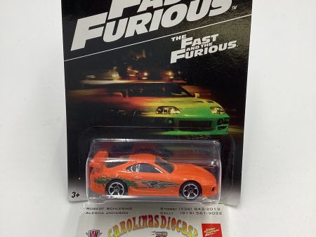 Hot Wheels 2016 Fast and furious #1 94 Toyota Supra Orange w protector Cheap