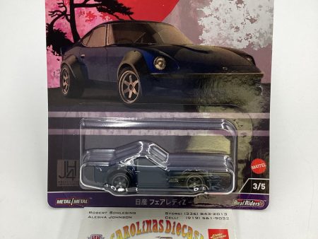 2024 Hot Wheels Japan Historics 4 #3 Nissan Fairlady Z Dark Blue 243E For Sale