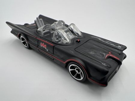 Hot Wheels 1 64 TV Series Batmobile Matte Black Loose Hot on Sale