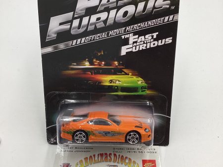 2013 Hot wheels Fast and Furious #2 Toyota Supra with Silver Wing W  protector For Sale