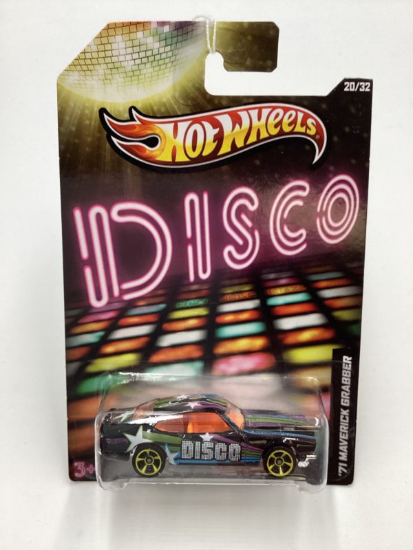 Hot wheels Jukebox Disco #20 71 Maverick Grabber Black 157F Supply