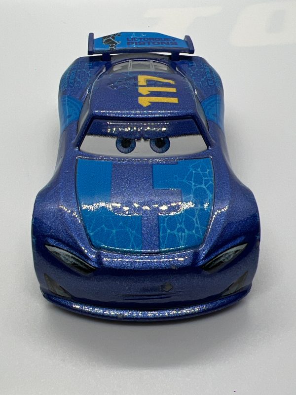 Disney Pixar Cars 3 #117 Spikey Fillups 2 Pack Exclusive Blue Loose Some Chips Sale