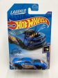 Hot Wheels 10 Pro Stock Camaro Blue #250 Autographed Alex Laughlin Cracked Blister Both Sides with protector For Cheap