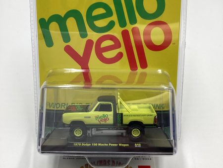 2024 M2 MACHINES Mellow Yellow 1979 Dodge 150 Macho Power Wagon Yellow A48 203G For Sale