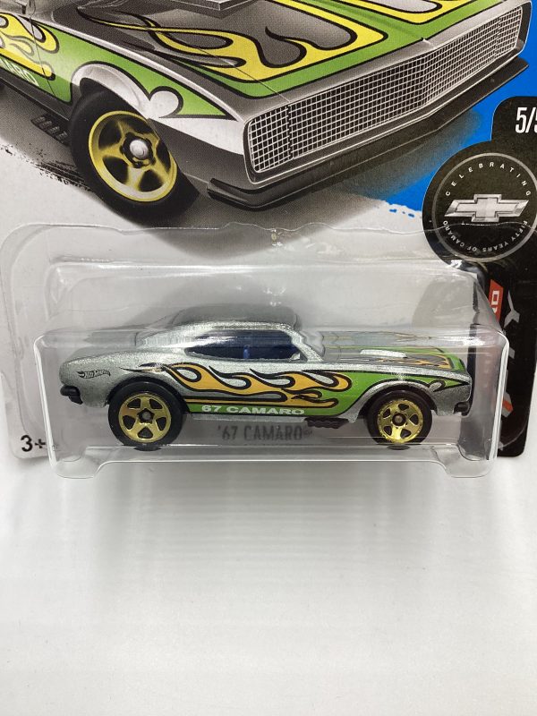 2017 Hot Wheels Camaro Fifty Zamac #18 1967 Camaro Walmart Exclusive 148C Sale