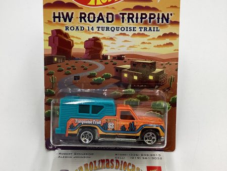 HW Road Trippin Road 14 Turquiose Trail #3 Backwoods Bomb Orange Blue 158E Sale