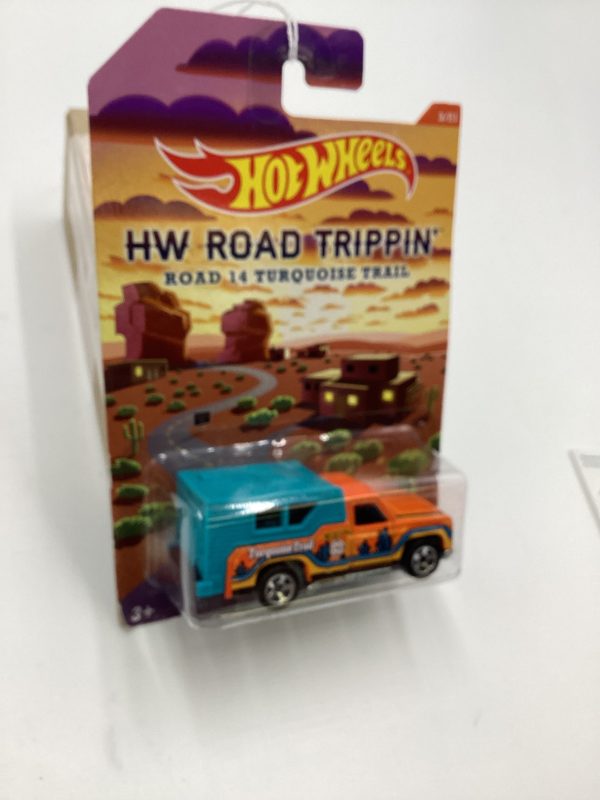 HW Road Trippin Road 14 Turquiose Trail #3 Backwoods Bomb Orange Blue 158E Sale