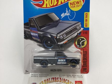 2017 Hot Wheels #286 Mazda Repu MadMike 87B Fashion