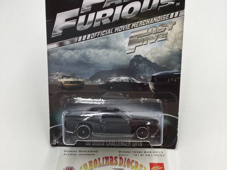 2013 Hot Wheels Fast and Furious Fast Five #7 08 Dodge Challenger SRT8 Black 73G Online