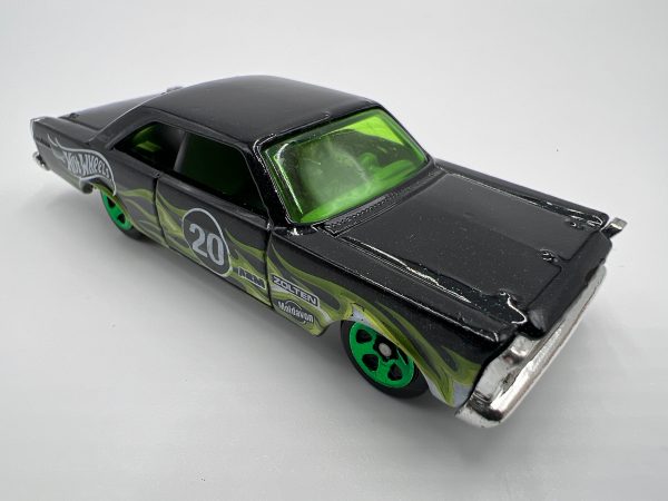 Hot Wheels 1 64 65 Ford Galaxie 500 Black Loose For Sale