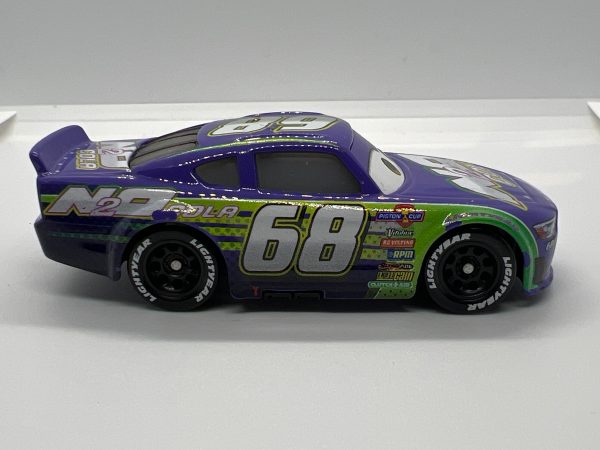 Disney Pixar Cars 3 #68 Parker Brakeston N20 Cola Purple Loose Sale