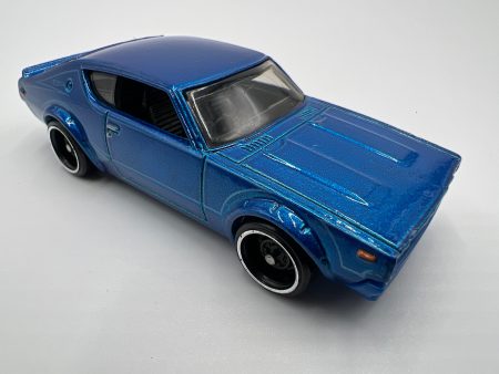 Hot Wheels 1 64 Nissan Skyline 2000 GT-R Blue Loose For Cheap