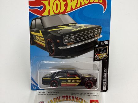 2019 Hot Wheels Kmart Exclusive #97 71 Datsun 510 Momo Black SR Sale