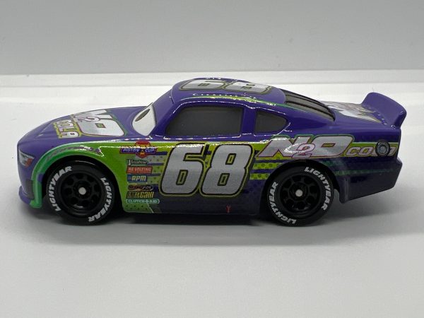 Disney Pixar Cars 3 #68 Parker Brakeston N20 Cola Purple Loose Sale