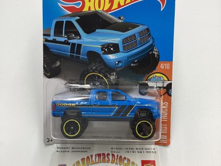 2016 Hot Wheels #144 Dodge Ram 1500 Blue Walgreens Exclusive with protector Online