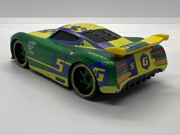 Disney Pixar Cars #5 Eric Braker SynerG Green Loose Online now