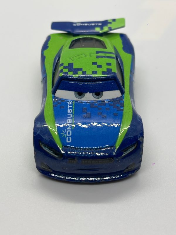 Disney Pixar Cars 3 Next Gen Piston Cup Racers #11 Chris Roamin Combuster Loose Bad Paint Discount