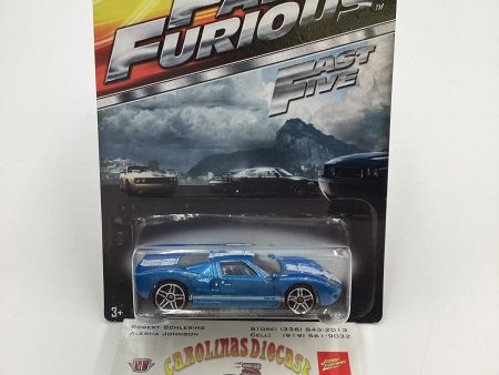 2015 Hot Wheels Fast & Furious #8 Ford Gt-40 Blue 70G For Discount