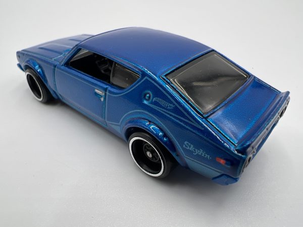 Hot Wheels 1 64 Nissan Skyline 2000 GT-R Blue Loose For Cheap