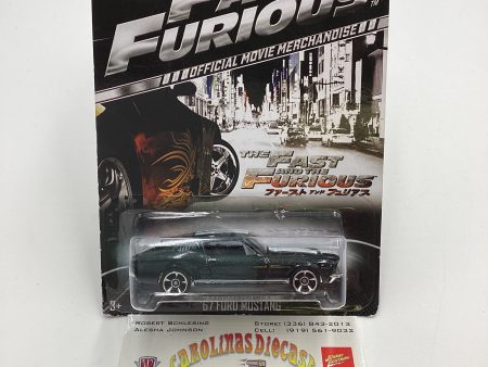 2014 Hot Wheels Fast and Furious #4 67 Ford Mustang Green 71D For Cheap