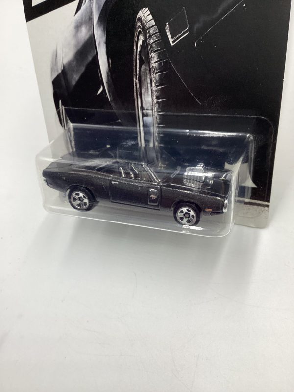 2016 Hot Wheels Fast and Furious #8 70 Dodge Charger R T Black 69H Online now