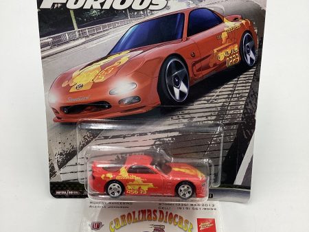 Hot Wheels Fast & Furious Fast Tuners #1 Mazda RX-7 FD Red W Protector For Discount