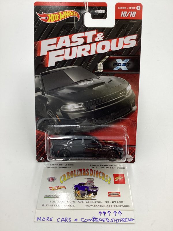 Hot Wheels Fast and Furious Series 1  #10 20 Dodge Charger Hellcat 72A Cheap