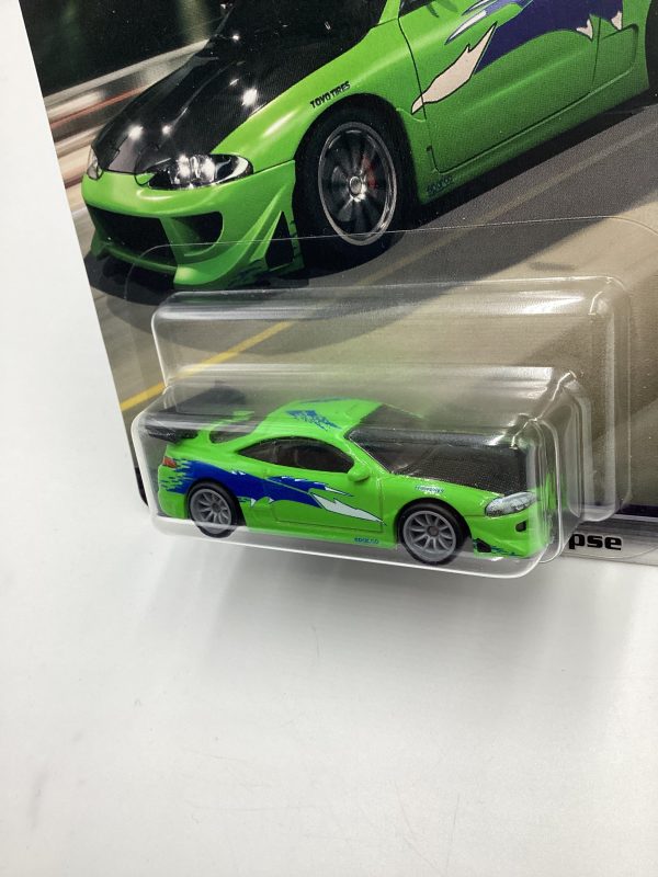 Hot Wheels Premium Fast & Furious Fast Stars #1 Mitsubishi Eclipse Green W Protector (1) For Cheap