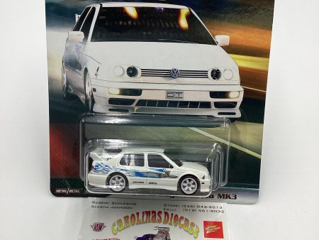 Hot Wheels Fast & Furious Original Fast #4 Volkswagen Jetta MK3 White W Protector Supply