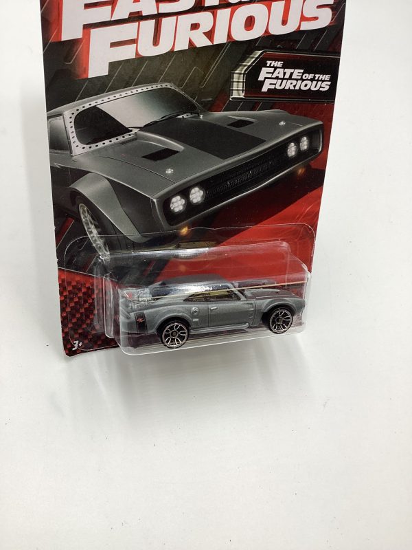 2023 Hot Wheels Fast & Furious Series 1 #8 Ice Charger Gray 72G Online Sale