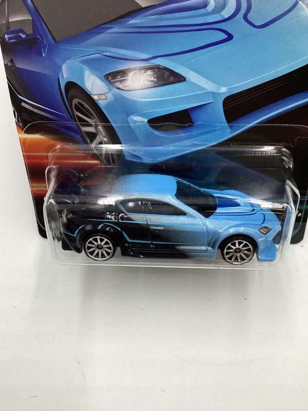 2023 Hot Wheels Fast and Furious Series 3  #3 Mazda RX-8 Blue Black with protector Discount