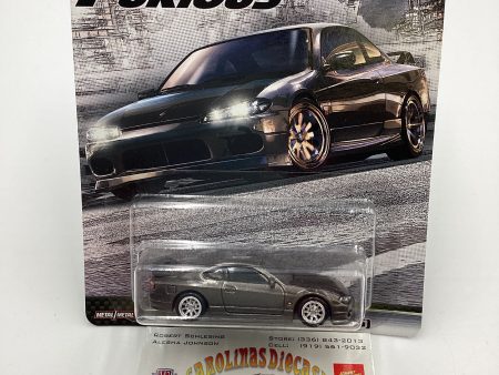 Hot Wheels Premium Fast & Furious Fast Tuners #2 Nissan Silvia S15 Gray W Protector Fashion