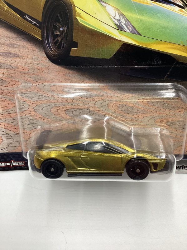 2023 Hot Wheels Fast and Furious #5 Lamborghini Gallardo LP 570-4 Superleggera Gold 247B Online