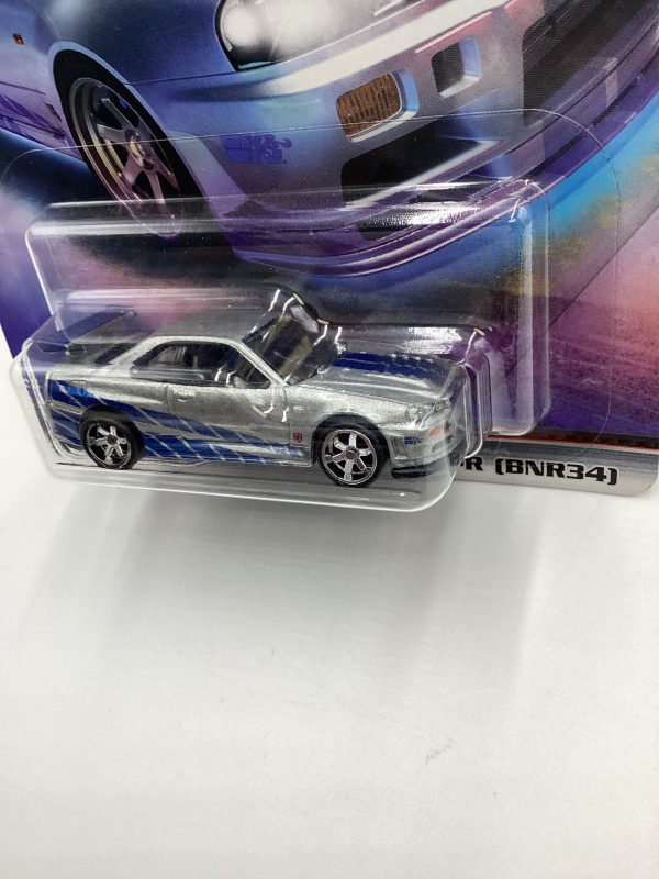 Hot Wheels Premium Fast & Furious Fast Imports #1 Nissan Skyline GT-R BNR34 Silver W Protector Online