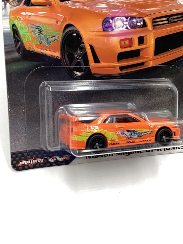 Hot wheels premium fast and furious 5 5 Nissan Skyline GT-R (BNR34) 246L Online now