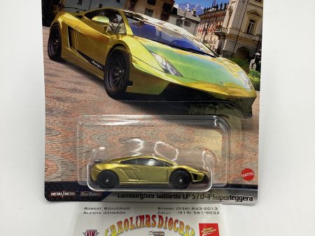 2023 Hot Wheels Fast and Furious #5 Lamborghini Gallardo LP 570-4 Superleggera Gold 247B Online