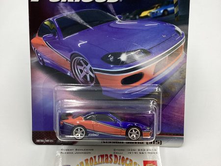 Hot Wheels Premium Fast & Furious Fast Imports #2 Nissan Silvia S15 Blue Orange W Protector Cheap