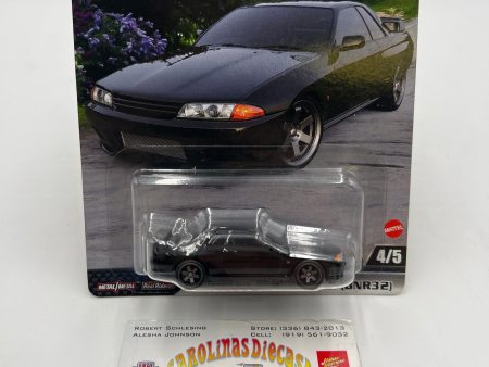 Hot Wheels Fast & Furious #4 Nissan Skyline GT-R BNR32 Black 248C Online Hot Sale