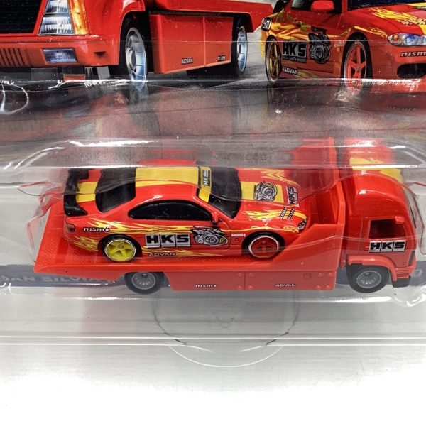 2021 HOT WHEELS CAR CULTURE  TEAM TRANSPORT Nissan Silva s15 aero lift #40 278E Hot on Sale